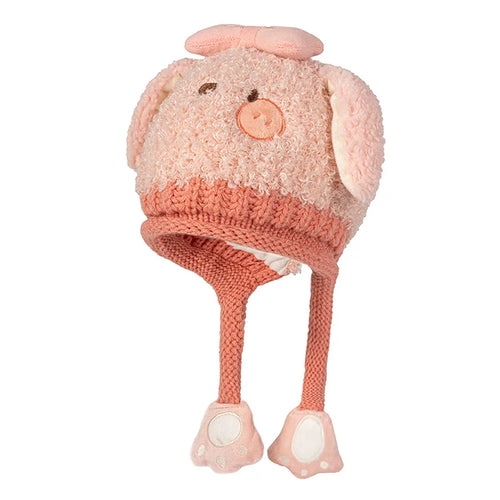 Children's hats for winter boys and girls are super cute and adorable. Rabbit girl winter baby warm ear-protecting hats